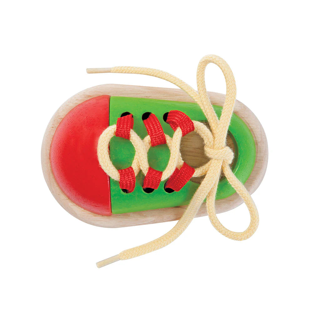 PlanToys Tie-Up Shoe