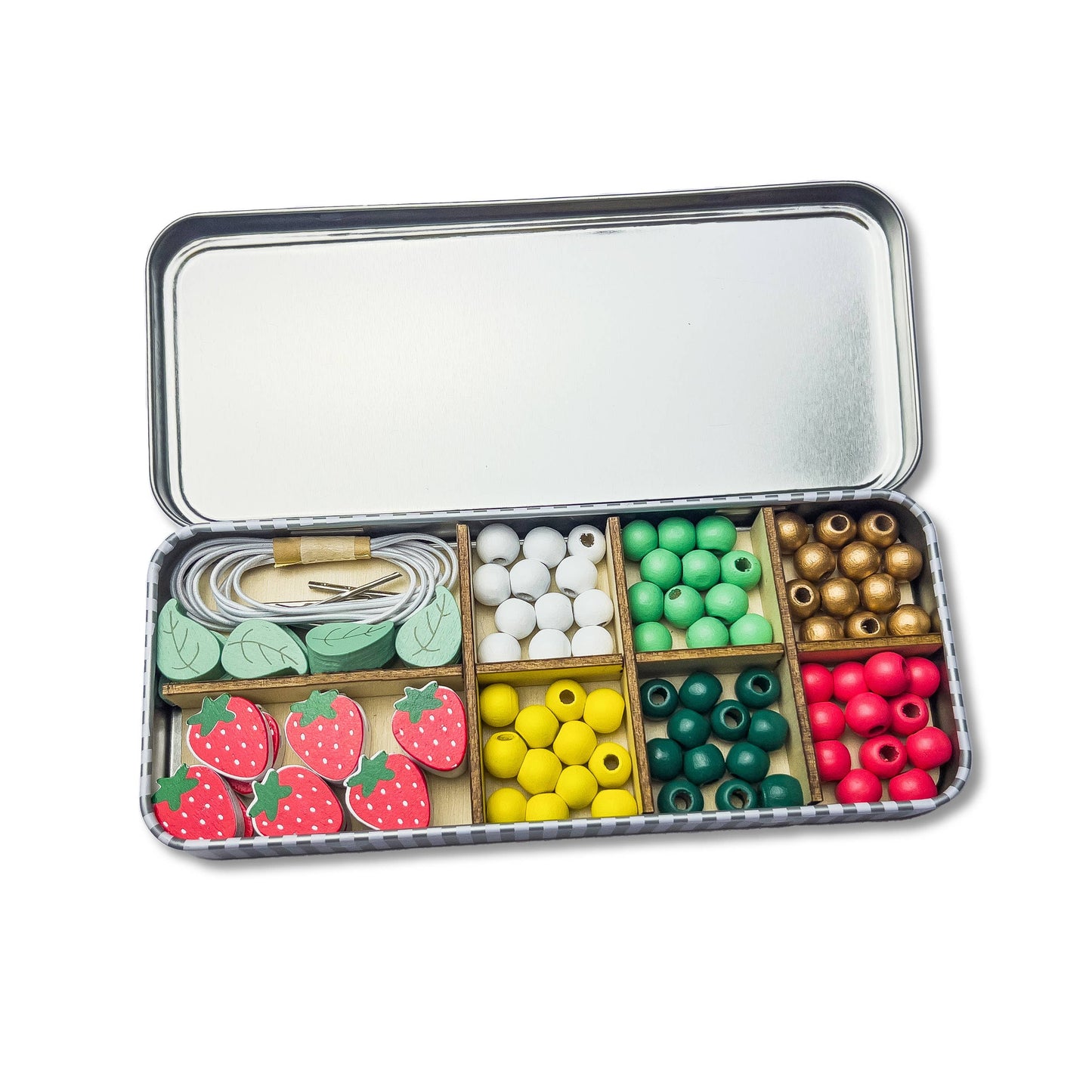 Strawberry Bracelet Bead Kit (Makes 5 Bracelets)