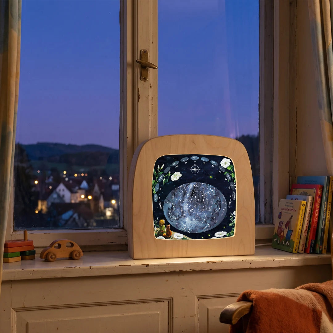 Toverlux |  Star Map Sonne Mond und Erde
