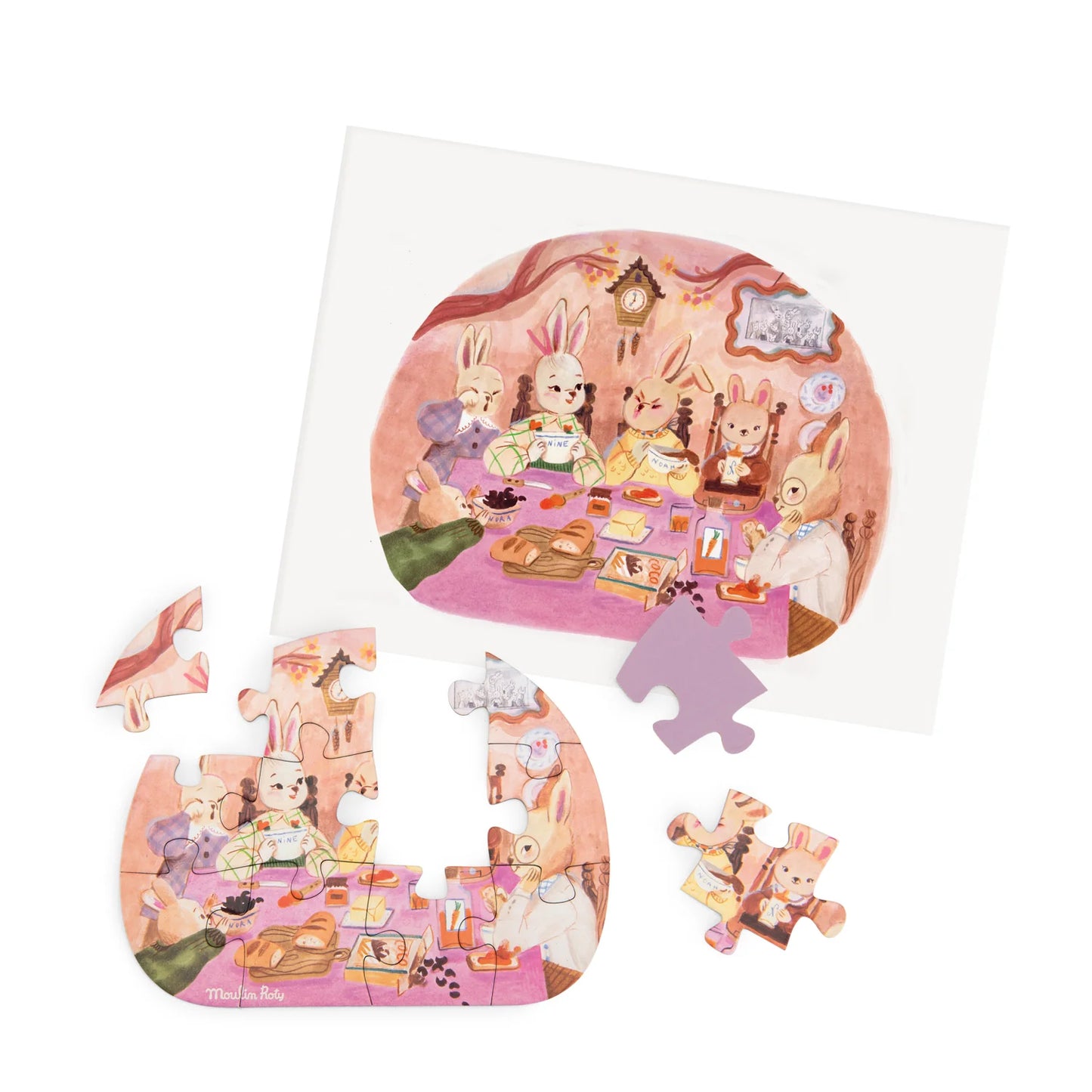 Les Minouchkas - A Perfect Day | 4 Mini Puzzles