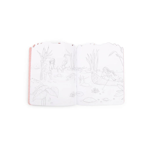 Colouring Book with 230 Stickers | Les Rosalies