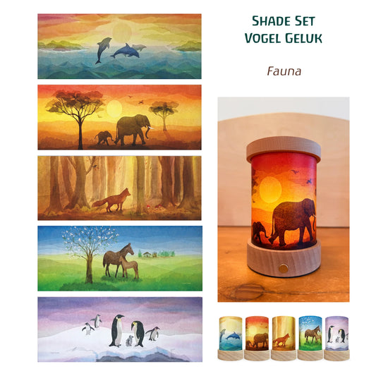 Toverlux | Toverlux Shades Vogel Geluk - Fauna