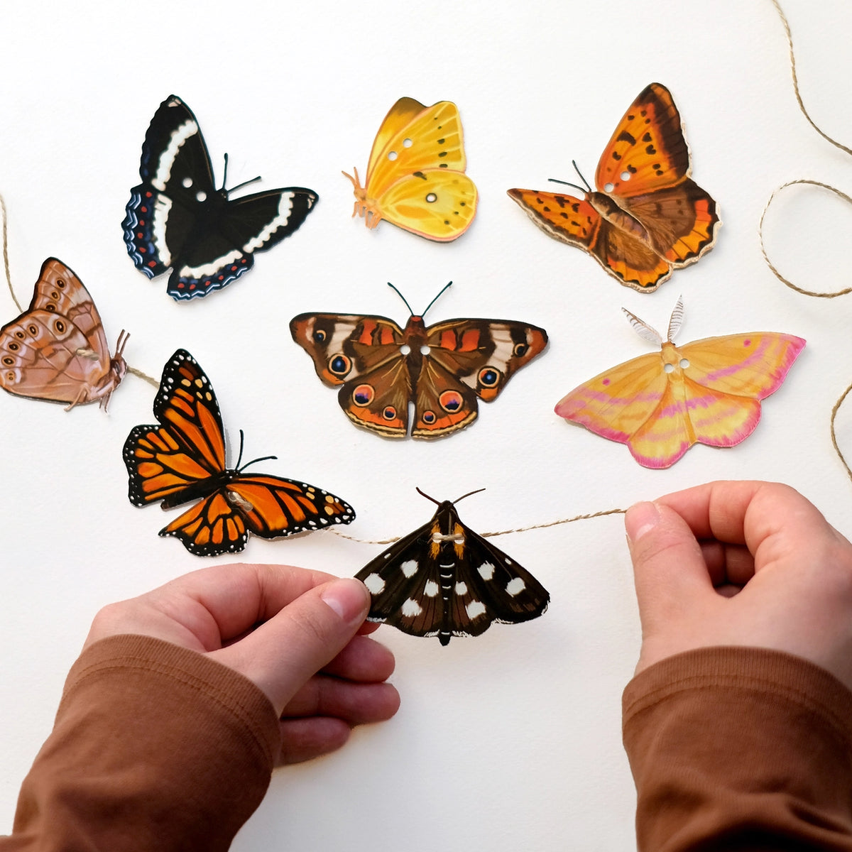 Butterfly Paper Garland | DIY Garland Kit