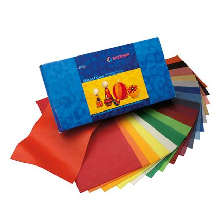 Stockmar Decorating Wax Wide Box - 18 Assorted Colours