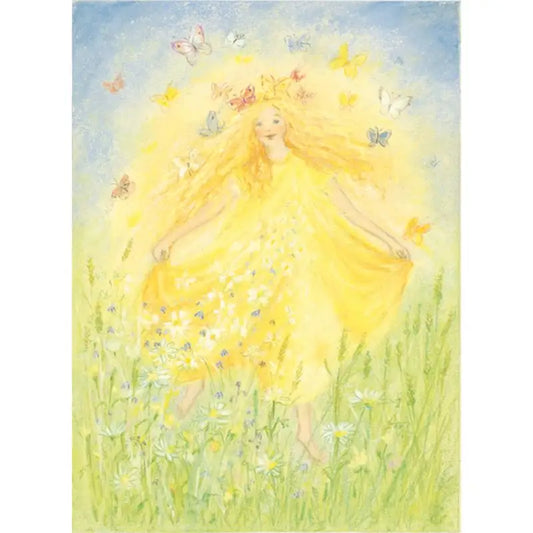 Springtime is Back Postcard by Marjan van Zeyl