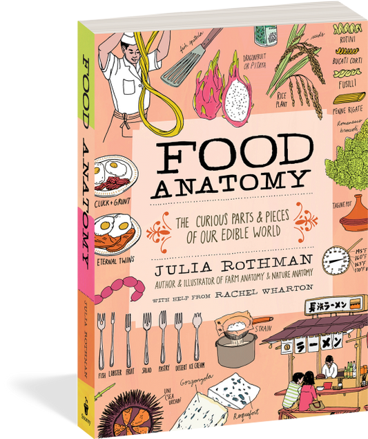 Food Anatomy The Curious Parts & Pieces of Our Edible World  |  Paperback