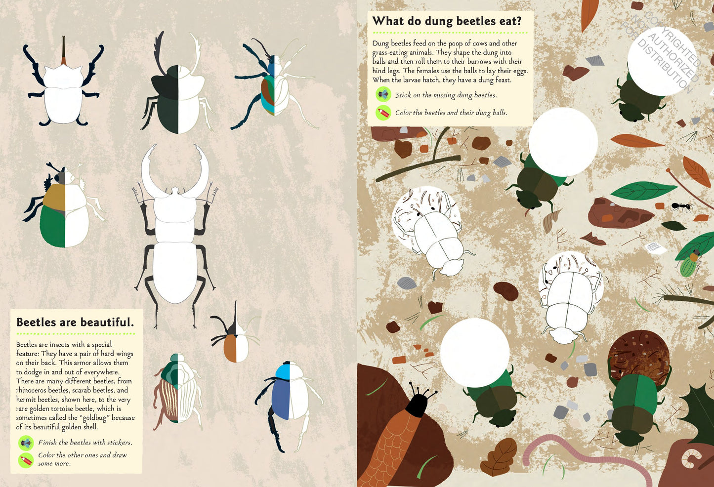 Garden Insects and Bugs: My Nature Sticker Activity Book | Activity Book