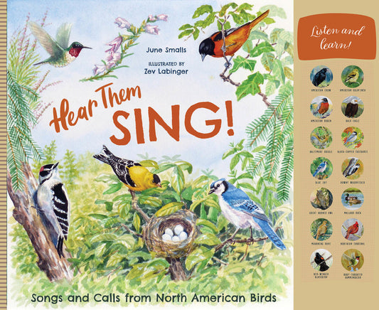 Hear Them Sing | A Kid's Book of North American Bird Songs and Calls | Hardcover