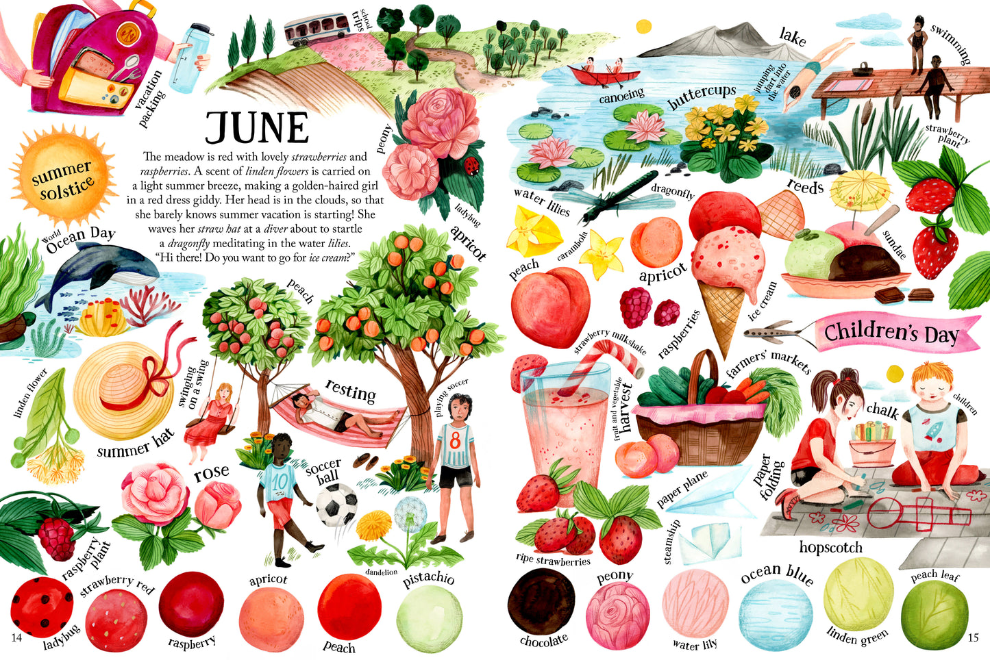 The Year in Colors | Hardcover