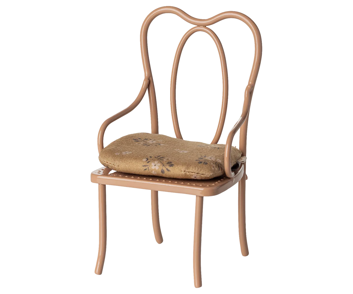 *PRE-SALE* (OCTOBER) Maileg Vintage chair, Mini - Dark powder (Teddy Size)