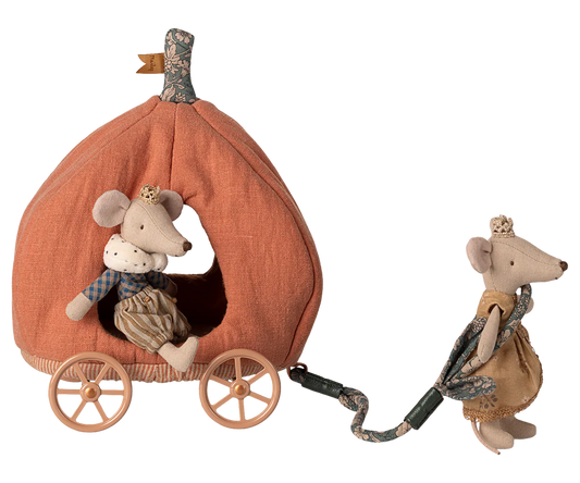*PRESALE* Maileg Pumpkin carriage, Mouse