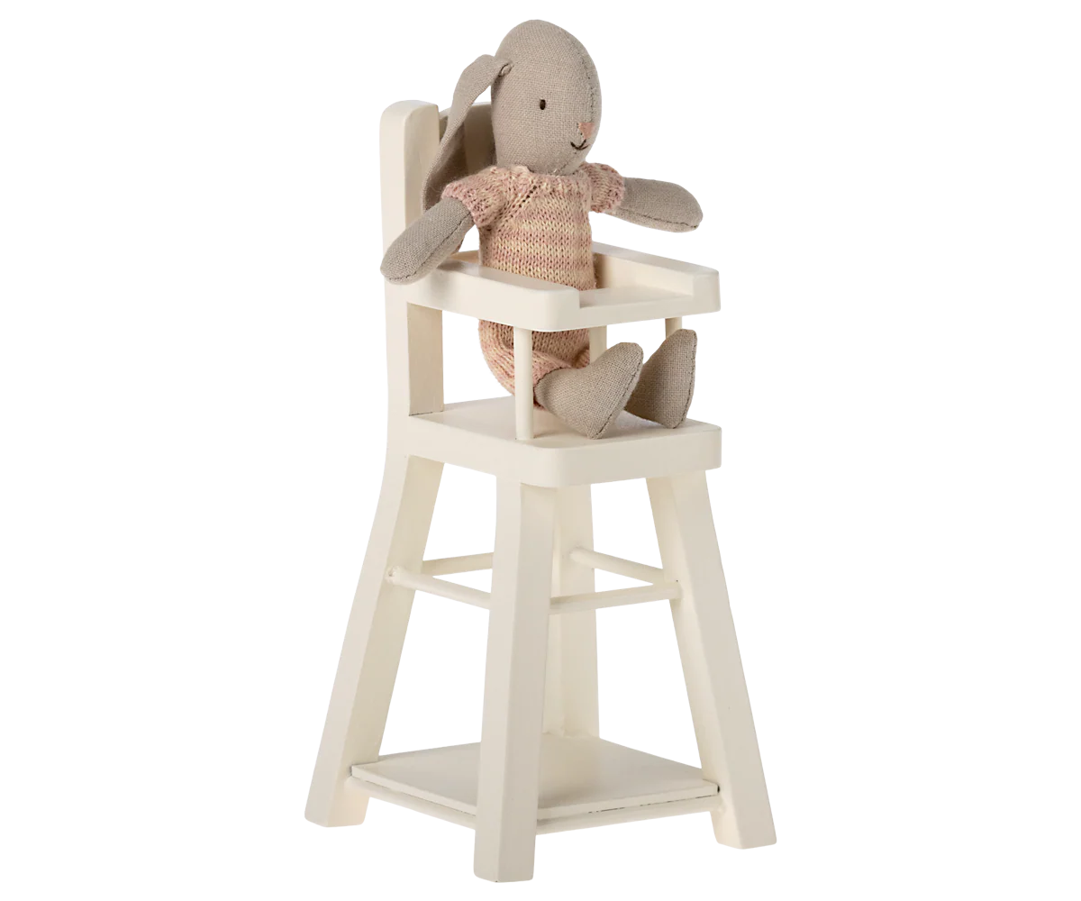 *SPECIAL ORDER* Maileg High Chair, Micro (Bunny & Rabbit Size)