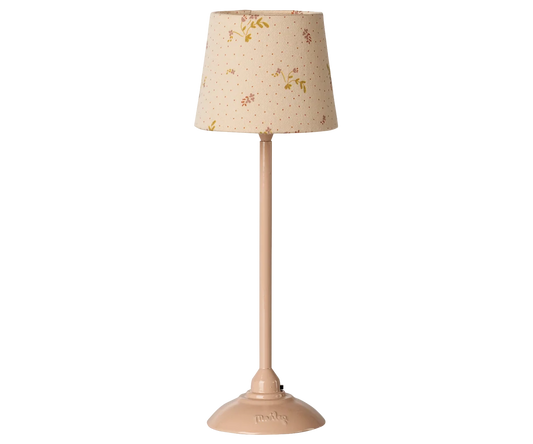 Maileg Floor lamp, Miniature - Powder (Teddy Size)