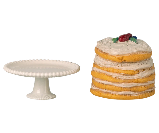 *PRESALE* (May) | Maileg Wedding cake and cake stand, Mouse