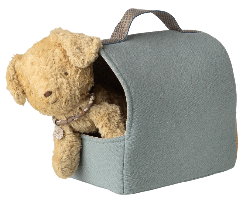 *PRESALE* (March) | Maileg Puppy bag, Small - Dusty blue