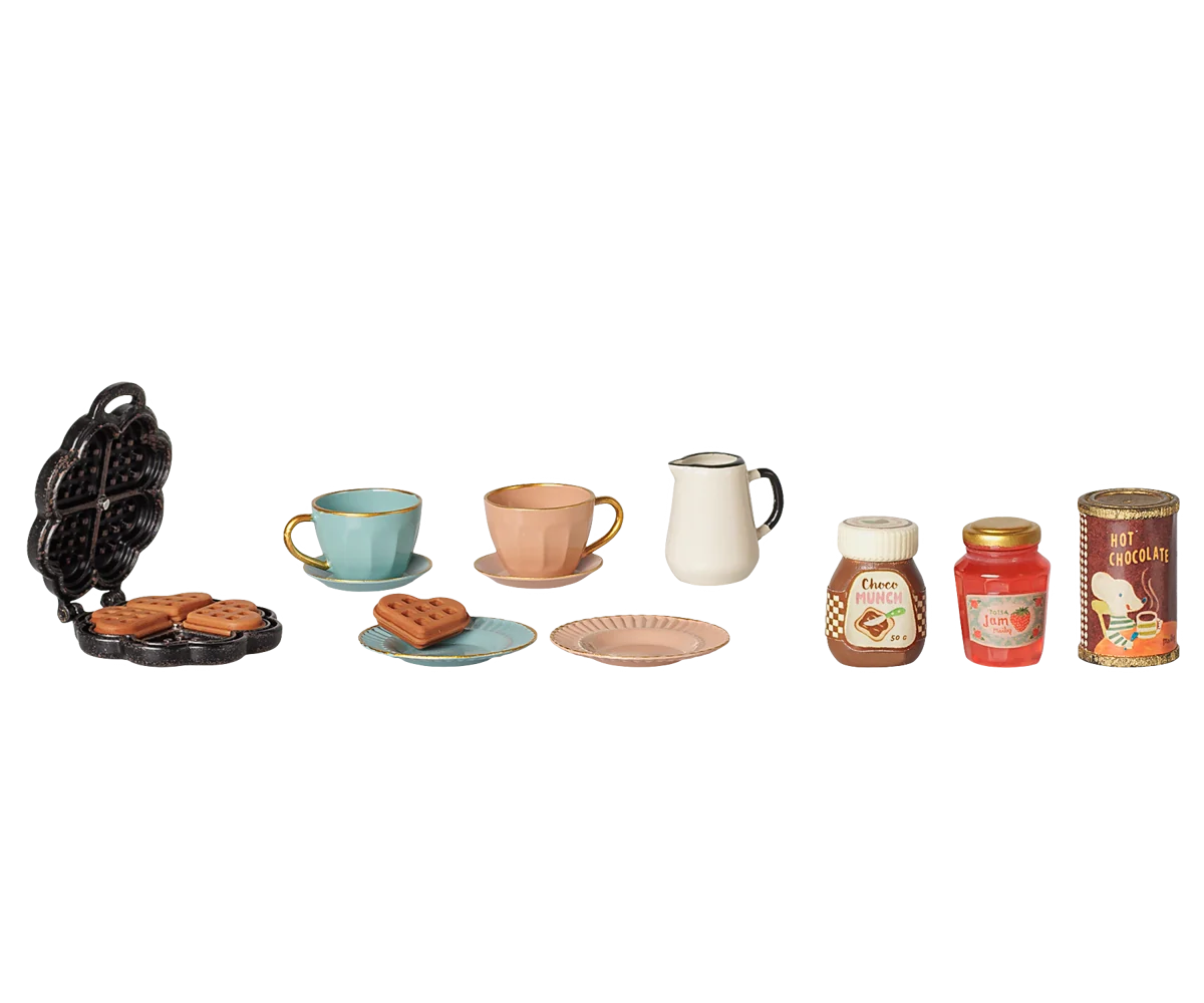 *PRE-SALE* (OCTOBER) Maileg Waffle set (Mouse)