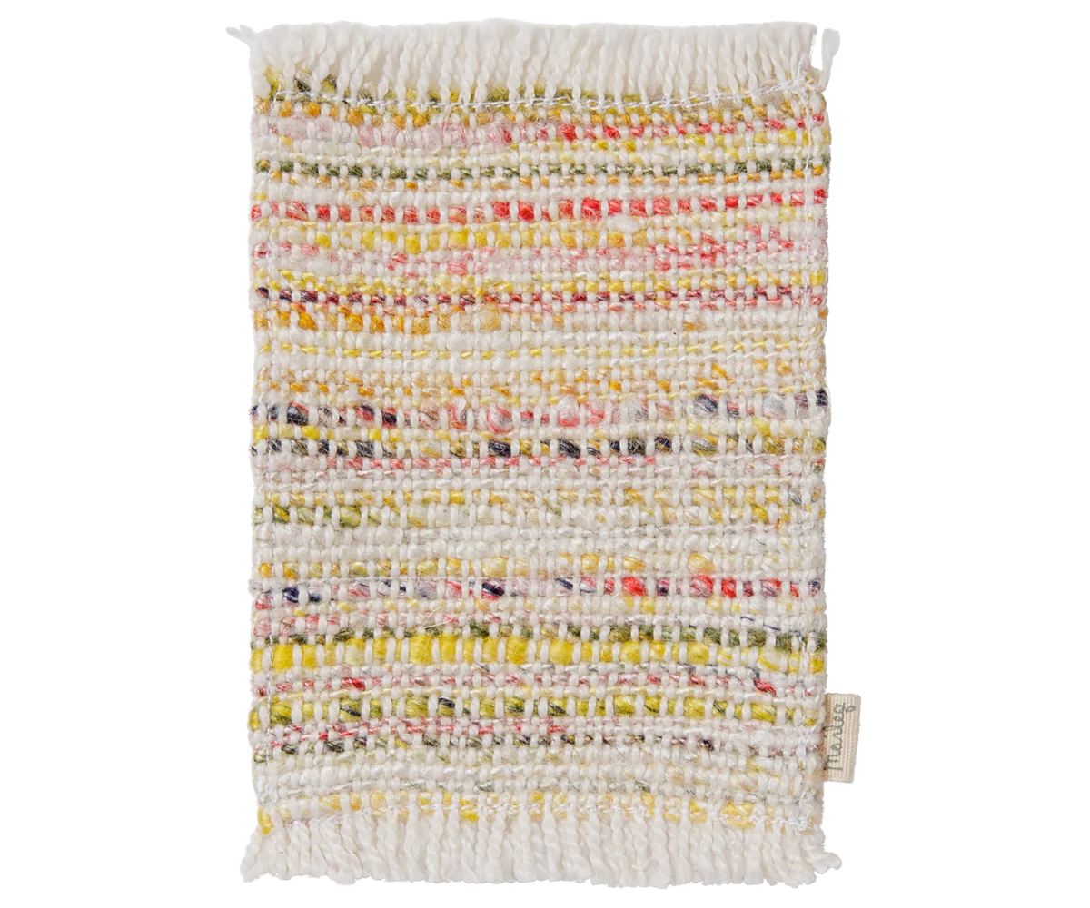 *PRE-SALE* (NOVEMBER) Maileg Rug, Mini - Multi stripe (Mouse)