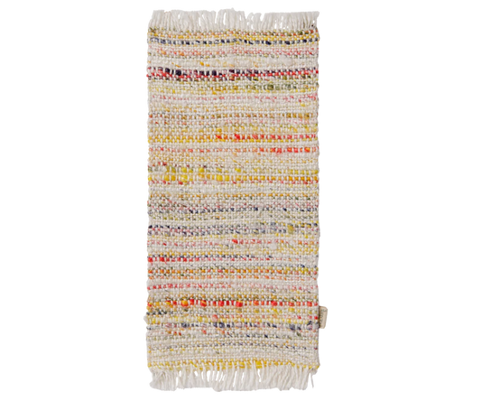 *PRE-SALE* (NOVEMBER) Maileg Rug, Medium - Multi stripe (Mouse)