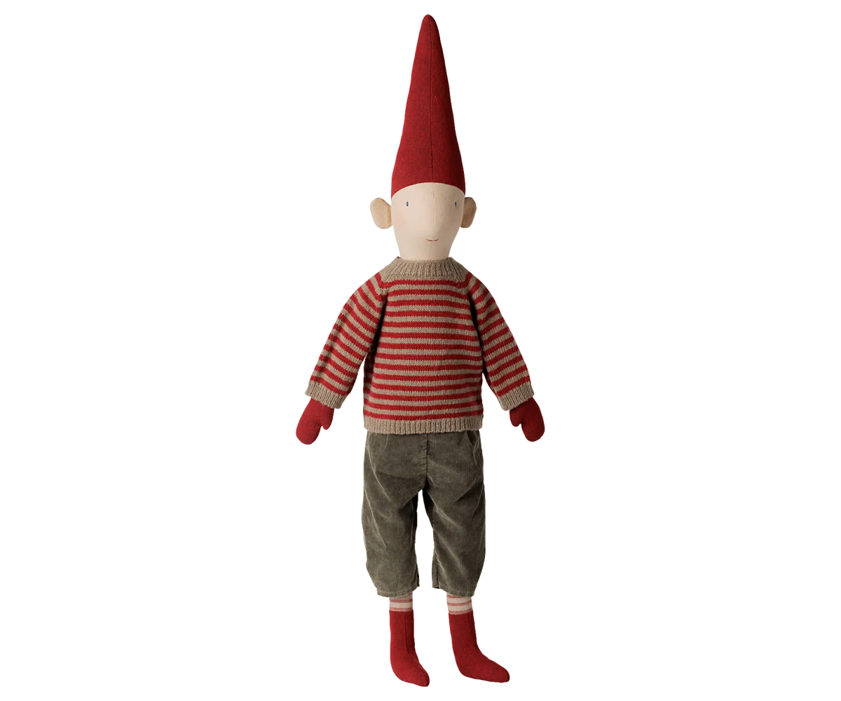 *PRE-SALE* (OCTOBER) Maileg Pixy, Size 5 - Boy - Striped knitted sweater