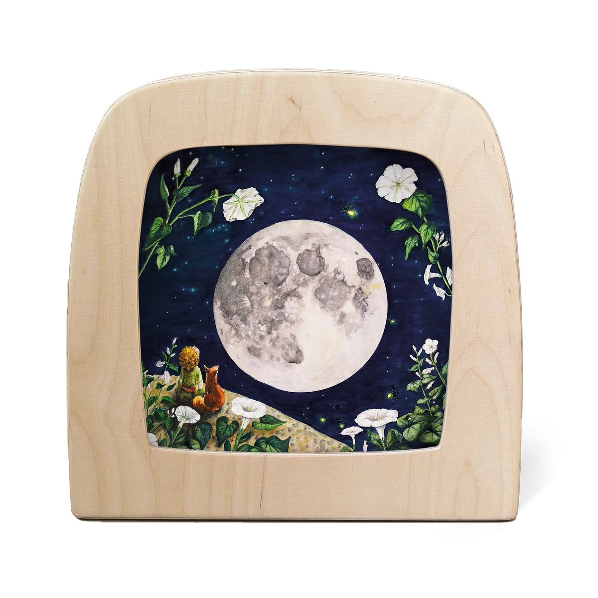 Toverlux |  Sonne Mond und Erde - Little Prince Silhouette