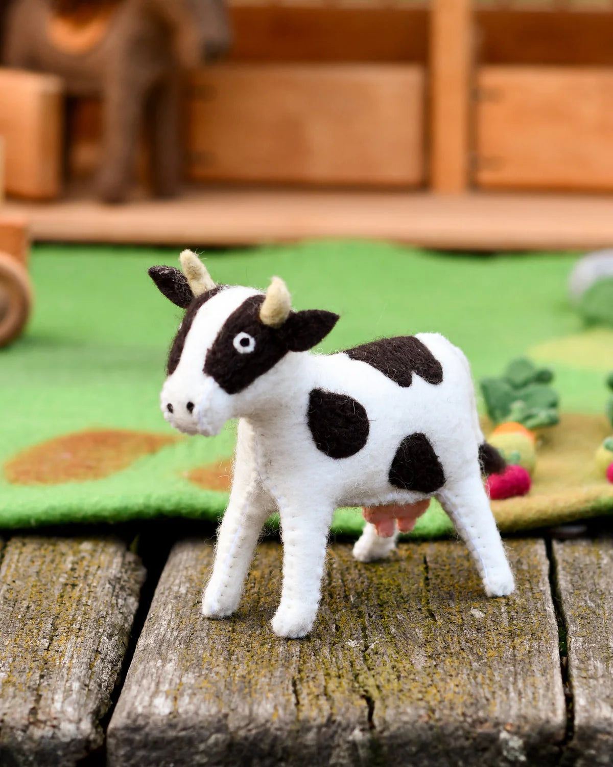 Felt Farm Animals Toys