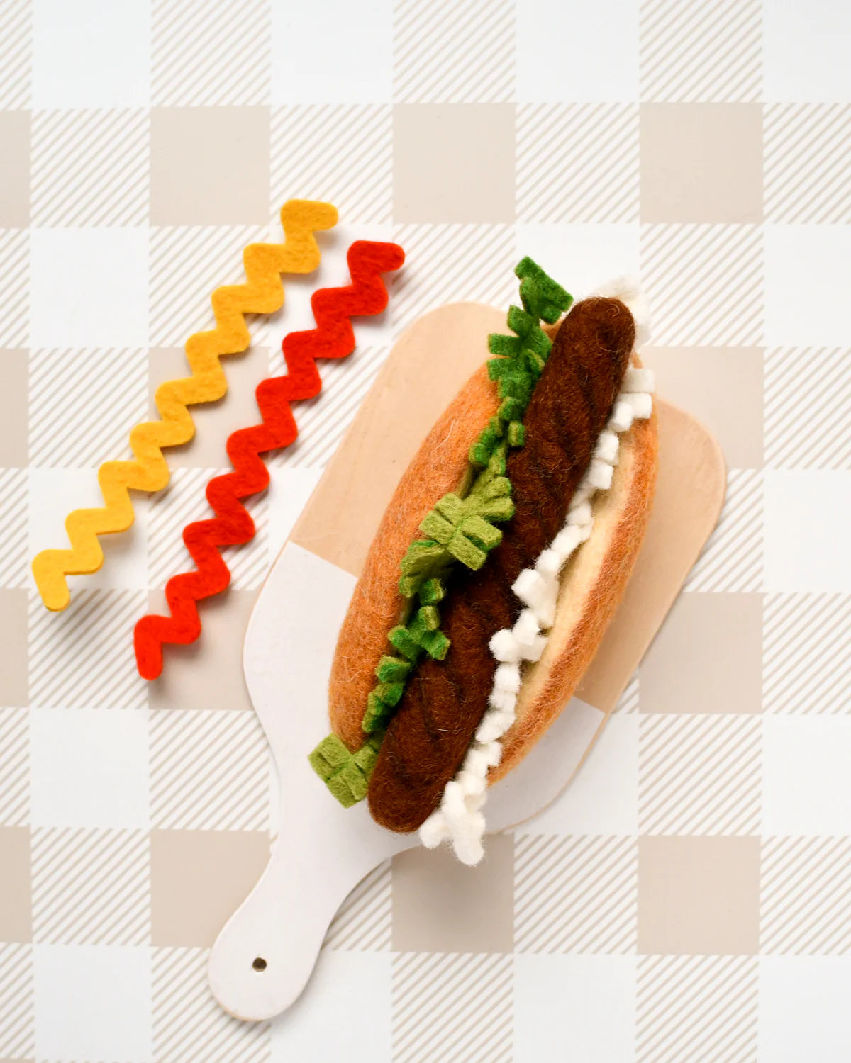 Felt Hot Dog Set