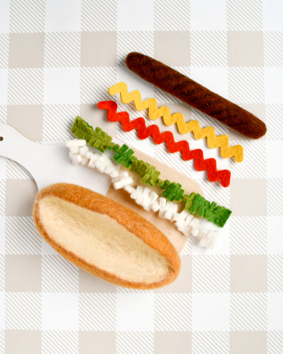 Felt Hot Dog Set