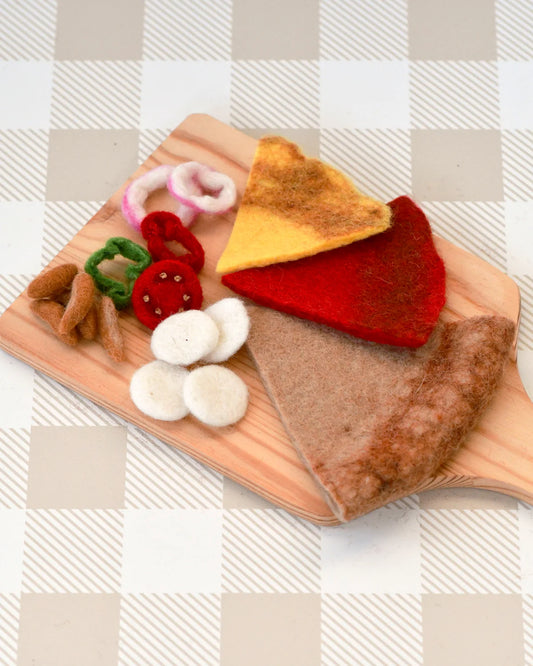 *PRESALE* Felt BBQ Chicken Pizza Slice
