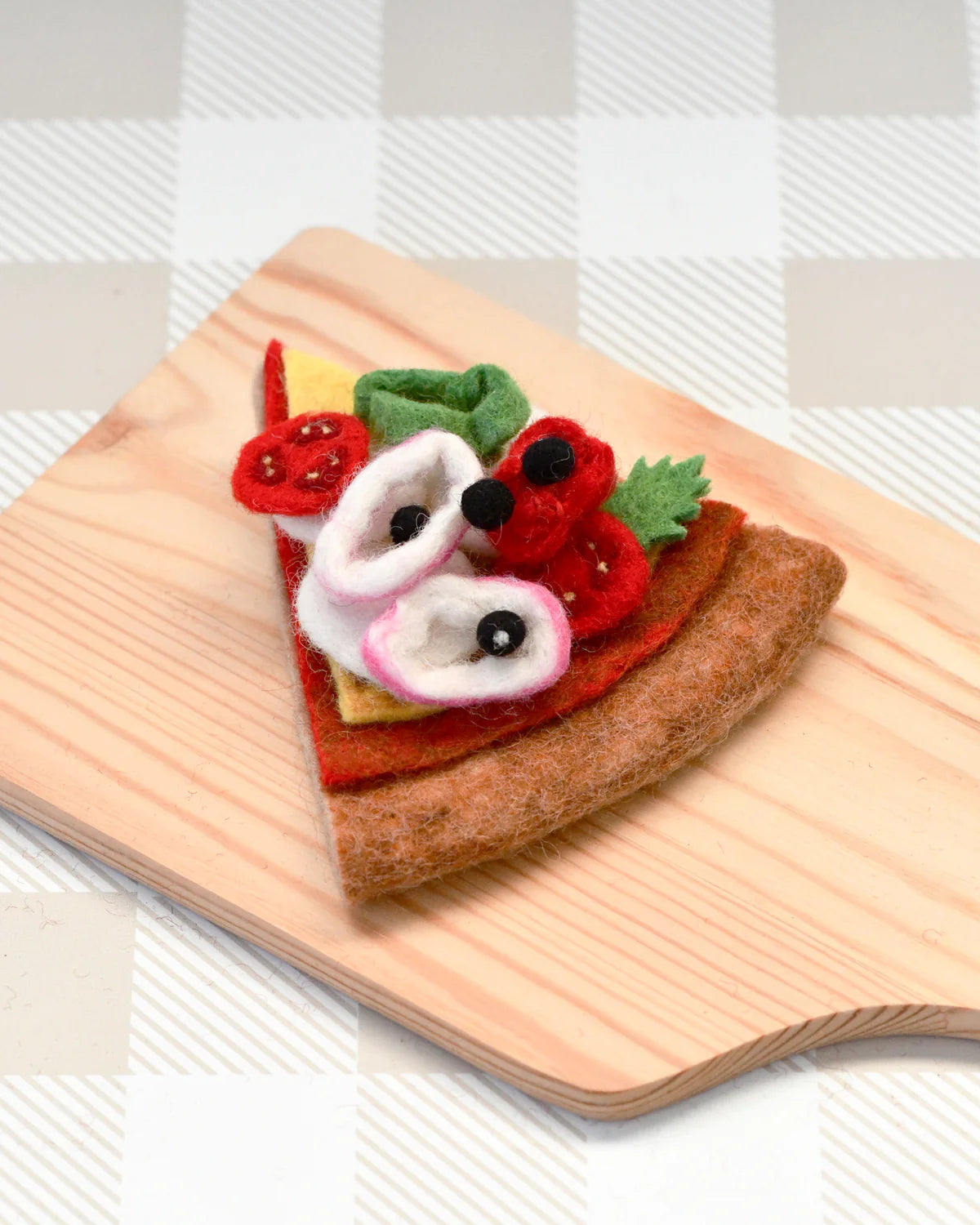 Felt Margherita Pizza Slice