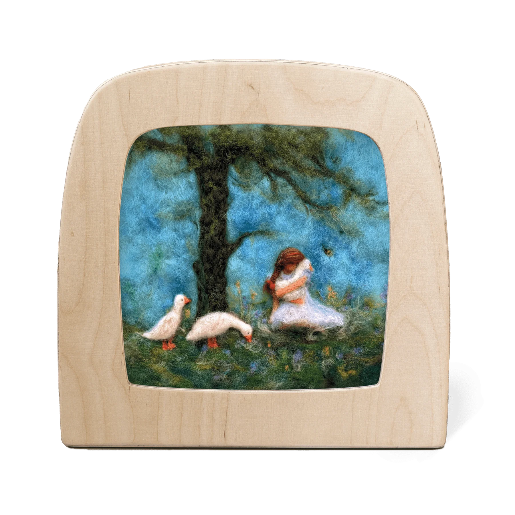 Toverlux | Het Wol Feetje - Geese Cuddles Silhouette