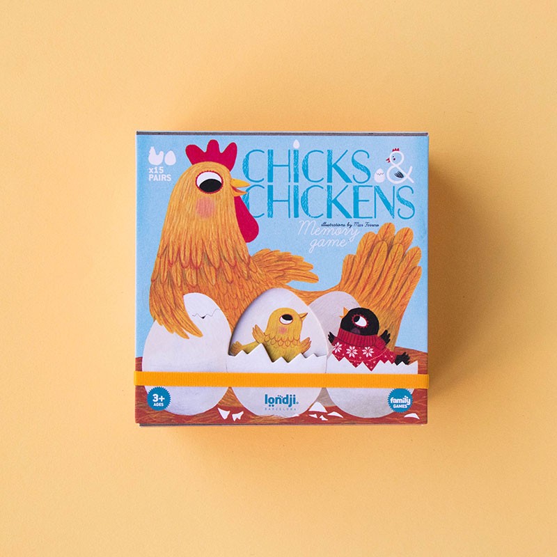 Londji Chicks and Chickens Memory Game