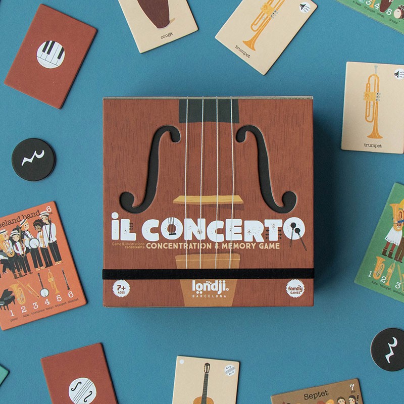 Il Concerto: Concentration & Memory Game by Londji