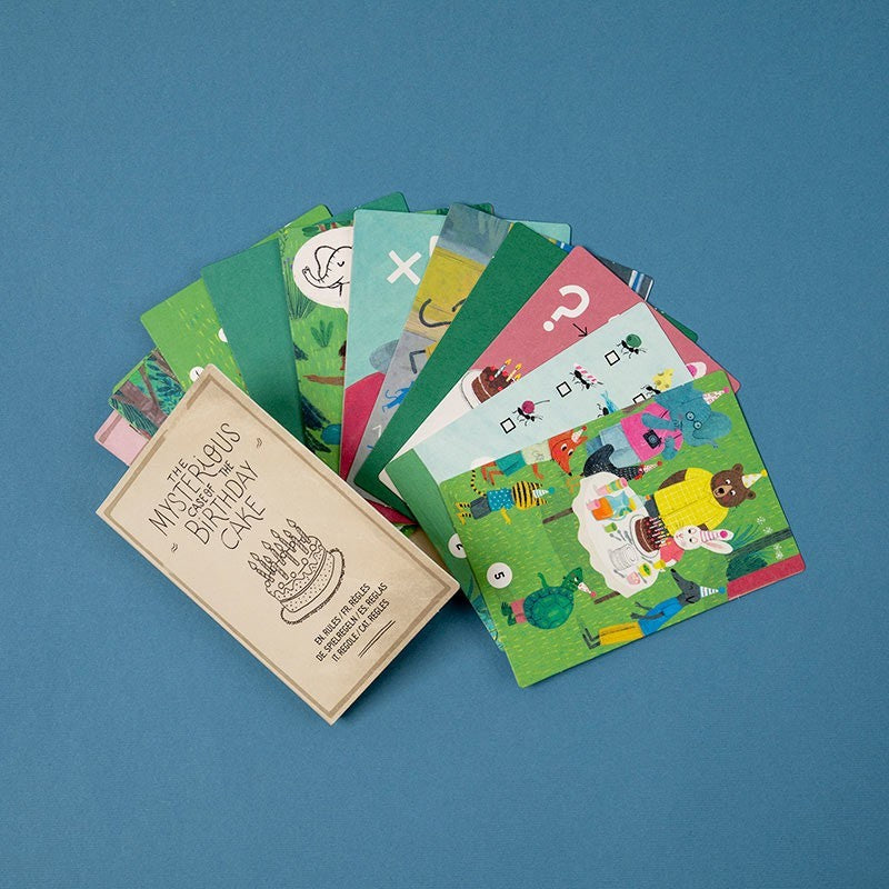 The Mysterious Case of the Birthday Cake Puzzle & Detective Game by Londji