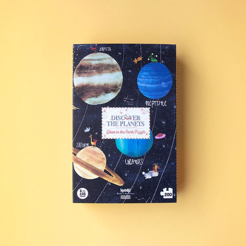 Discover the Planets Glow-in-the-Dark Puzzle by Londji
