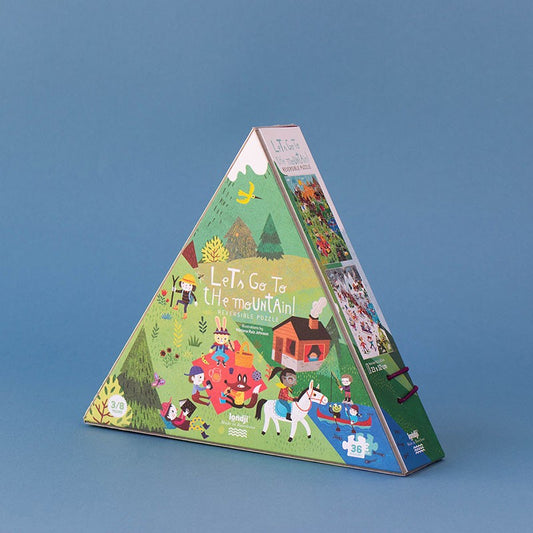 Let's Go To the Mountains Reversible Puzzle by Londji