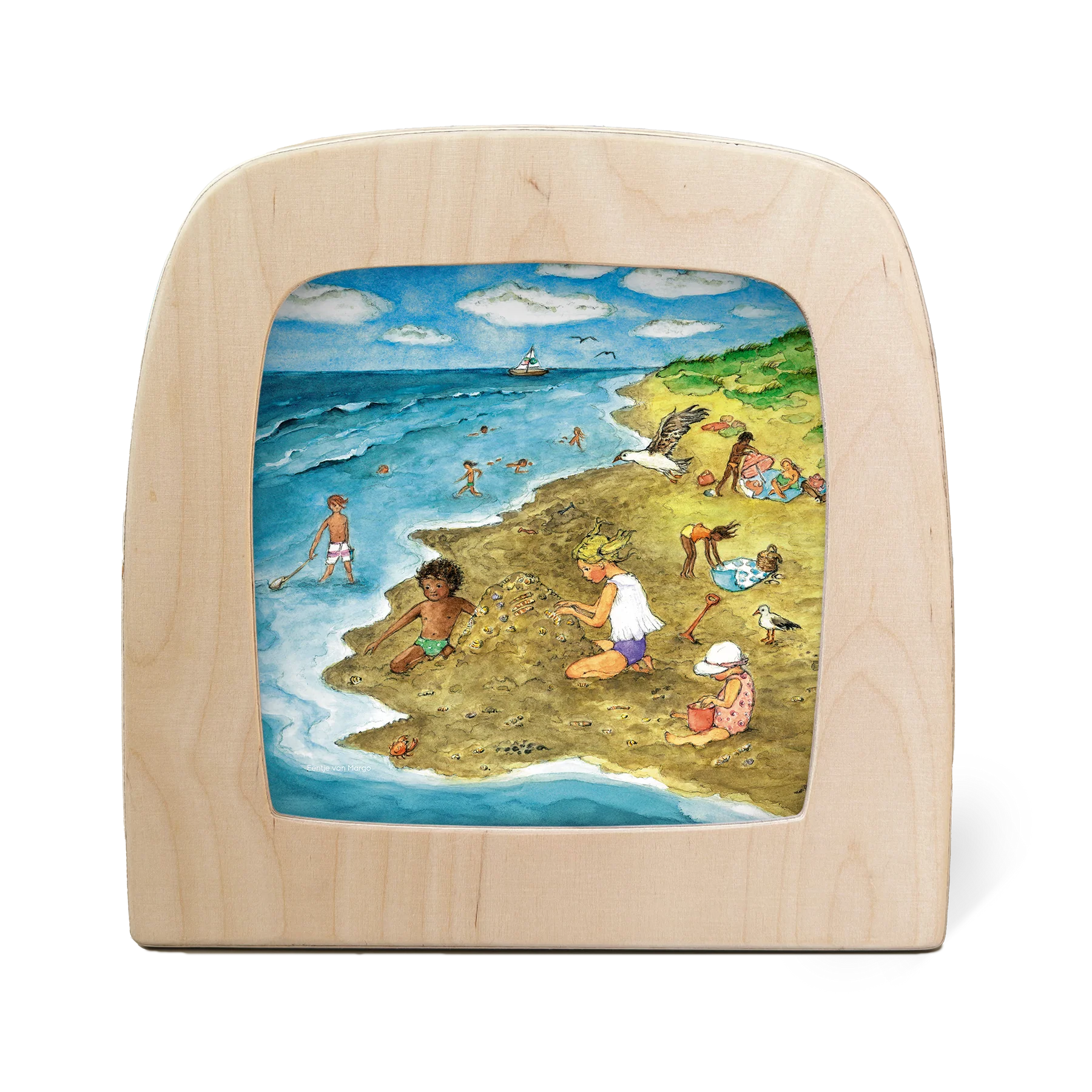 Toverlux | Eentje van Margo - By the Sea Silhouette