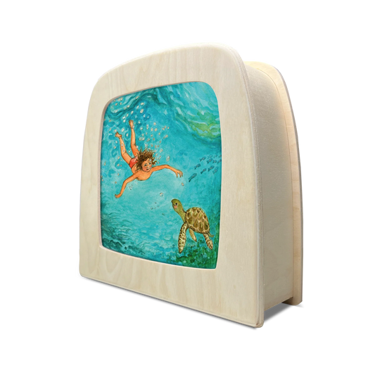 Toverlux | Eentje van Margo - Turtle Silhouette