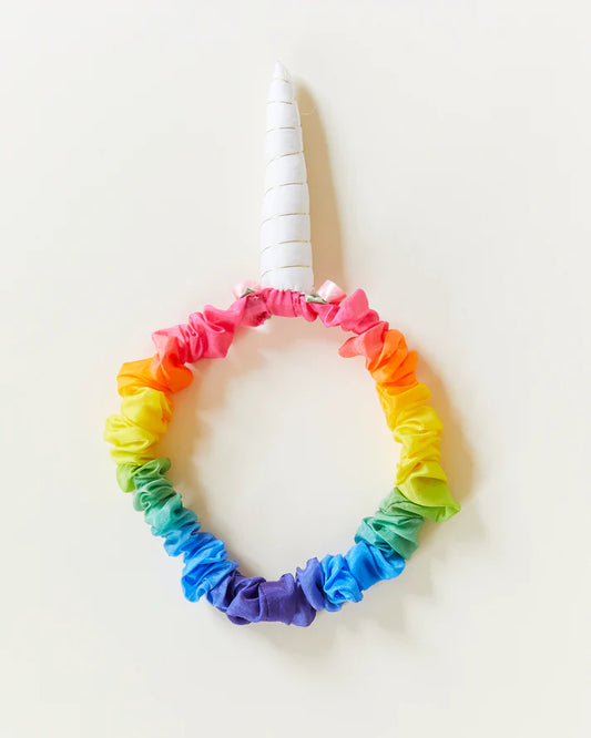 Sarah's Silks Rainbow Unicorn Headband
