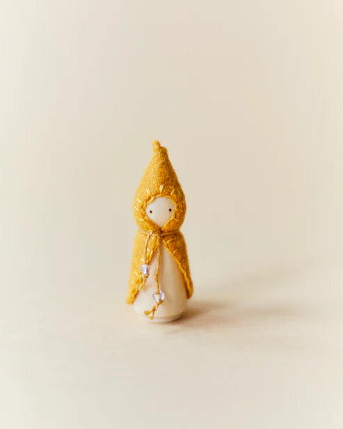 *PREORDER* Wonderheart Mini Yellow Wooden Gnome