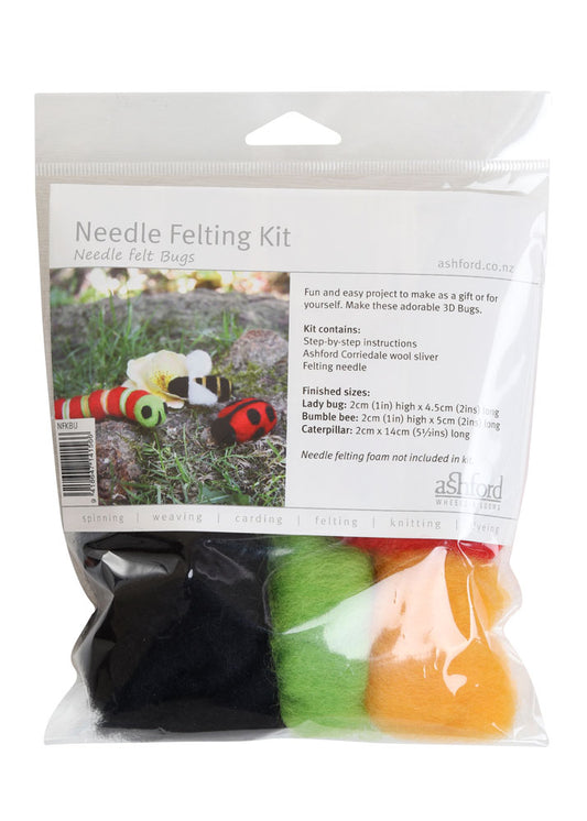 Needle Felting Kit: Bugs