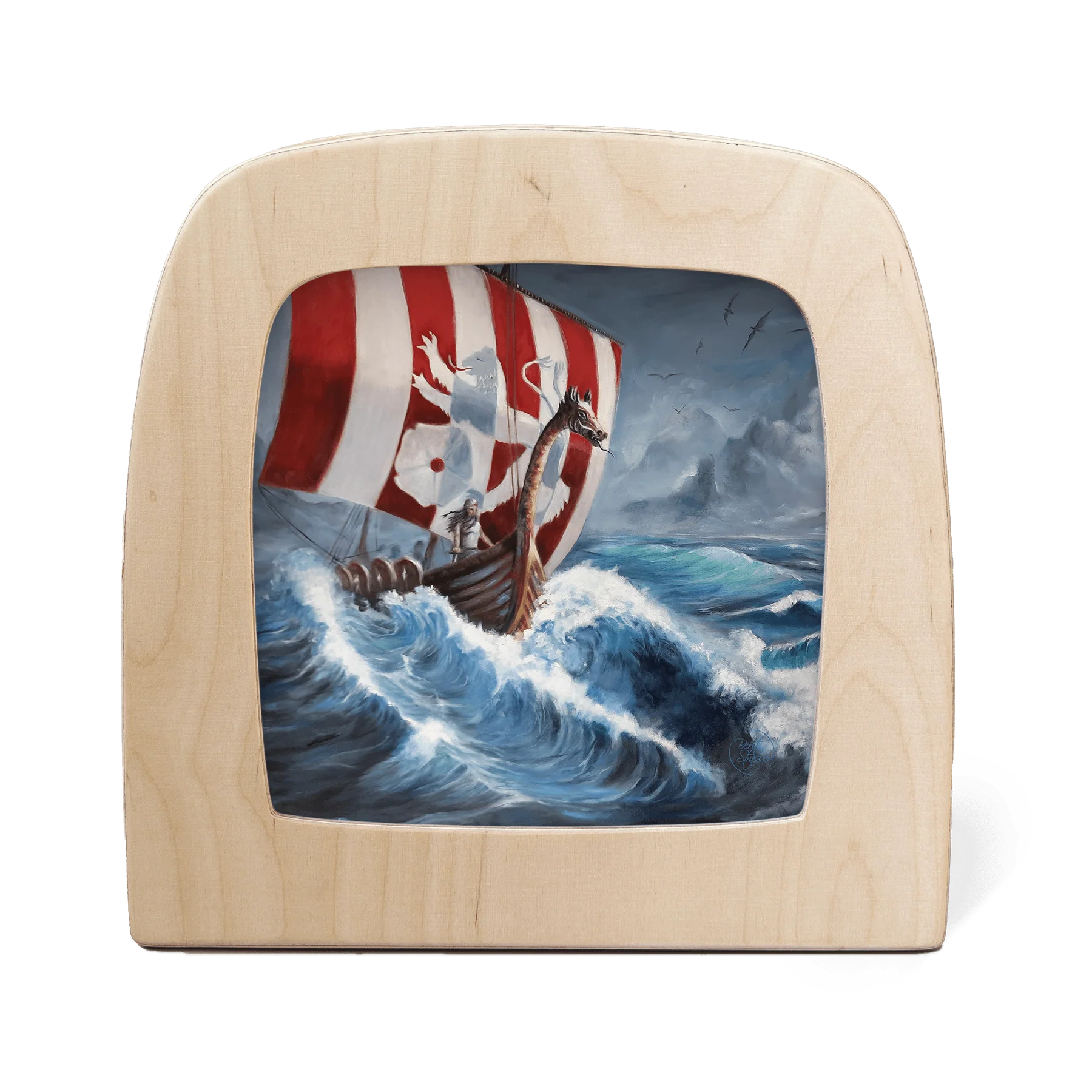 Toverlux | Berit Strasser - Viking Ship Silhouette