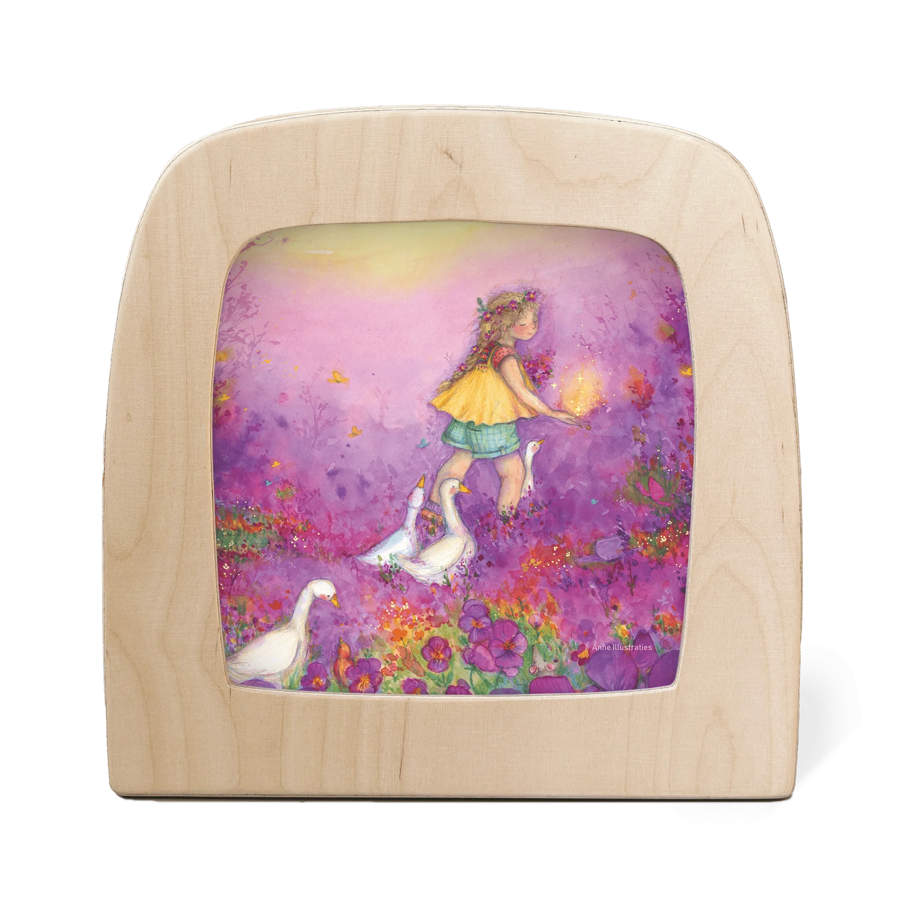 Toverlux | Anne Illustraties - Little Goose Girl