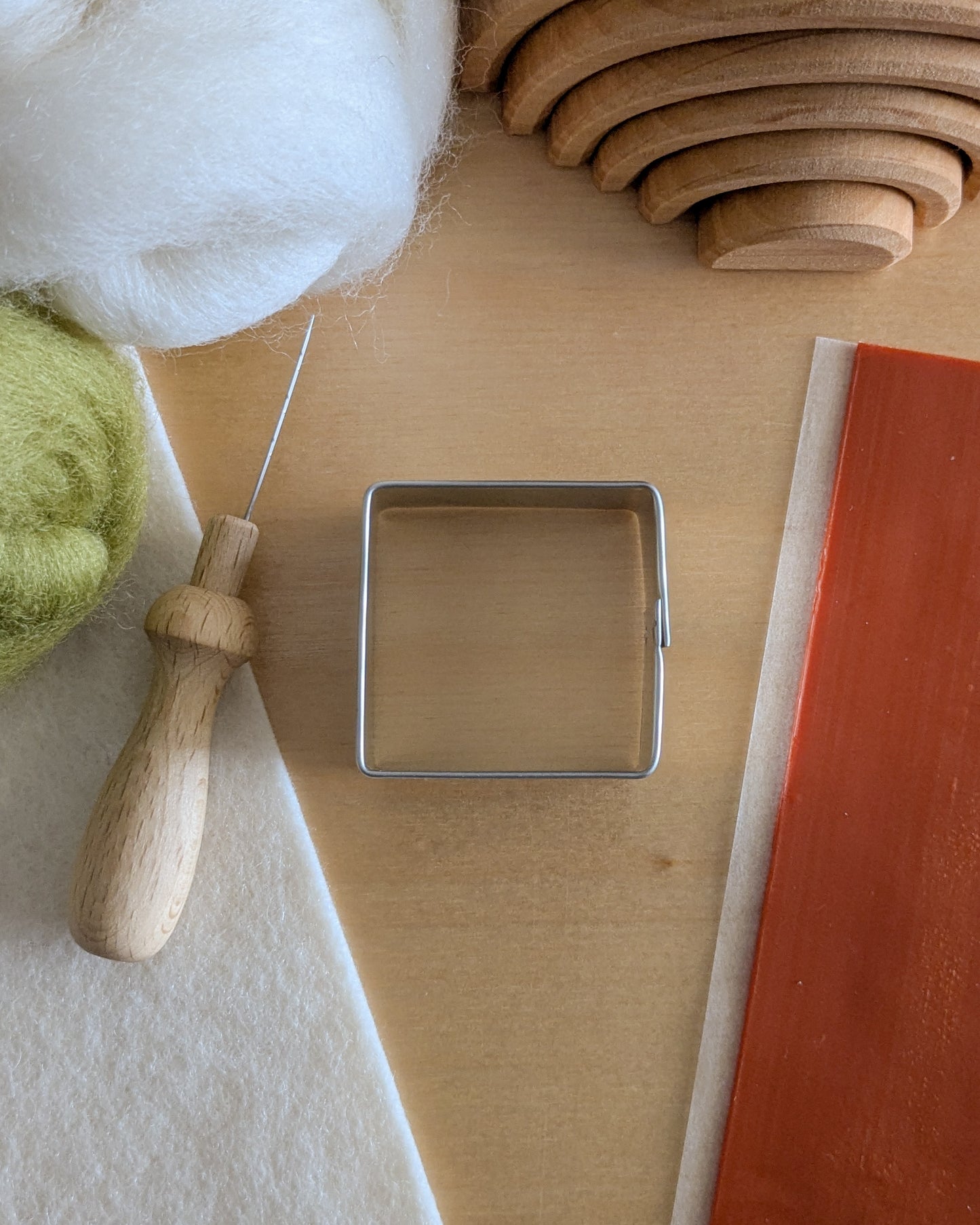 1.5" Square Cookie Cutter