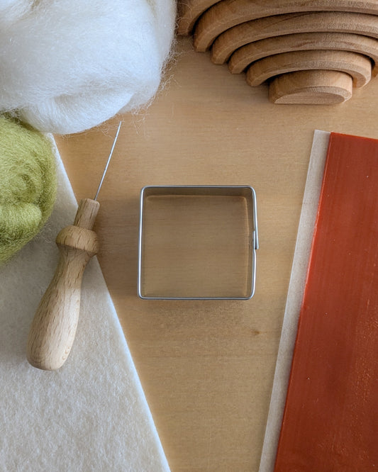 1.5" Square Cookie Cutter