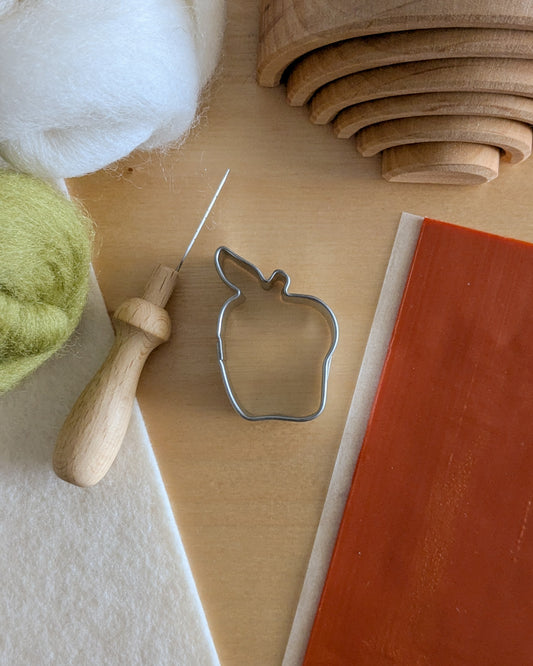 Mini Apple Cookie Cutter