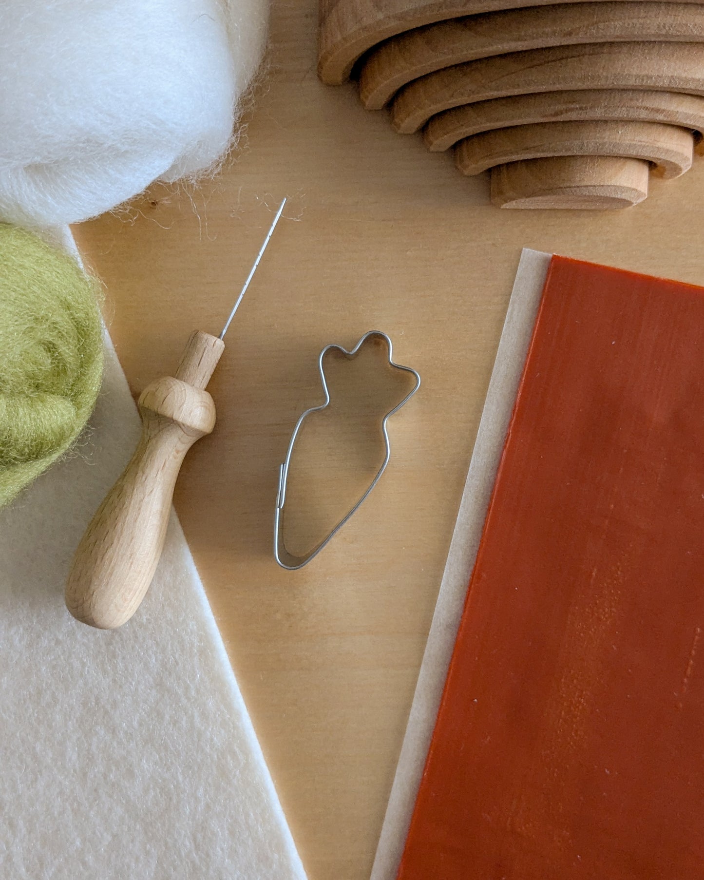 Mini Carrot Cookie Cutter