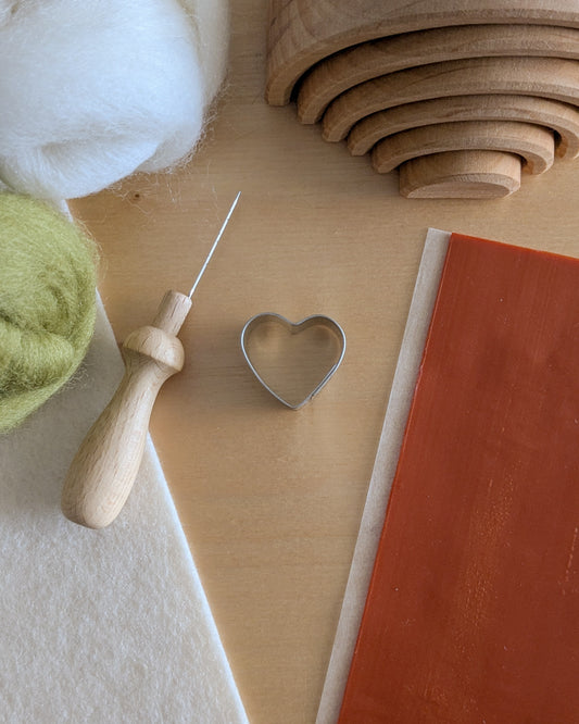 Mini 1" Heart Cookie Cutter