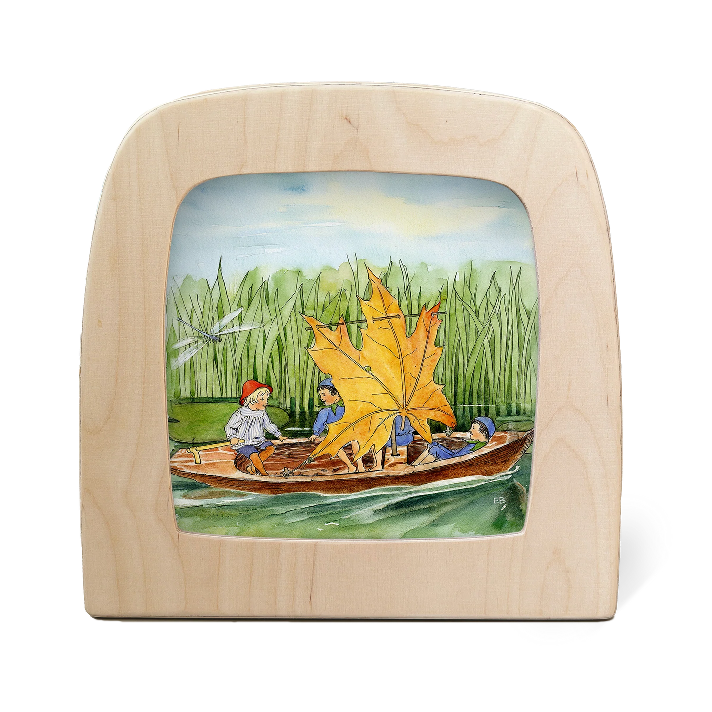 Toverlux | Elsa Beskow - Peter in Blueberry Land Silhouette