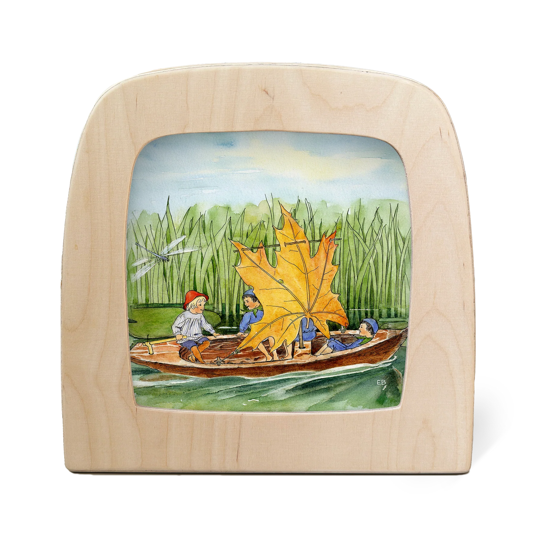 Toverlux | Elsa Beskow - Peter in Blueberry Land Silhouette