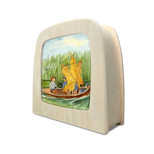 Toverlux | Elsa Beskow - Peter in Blueberry Land Silhouette